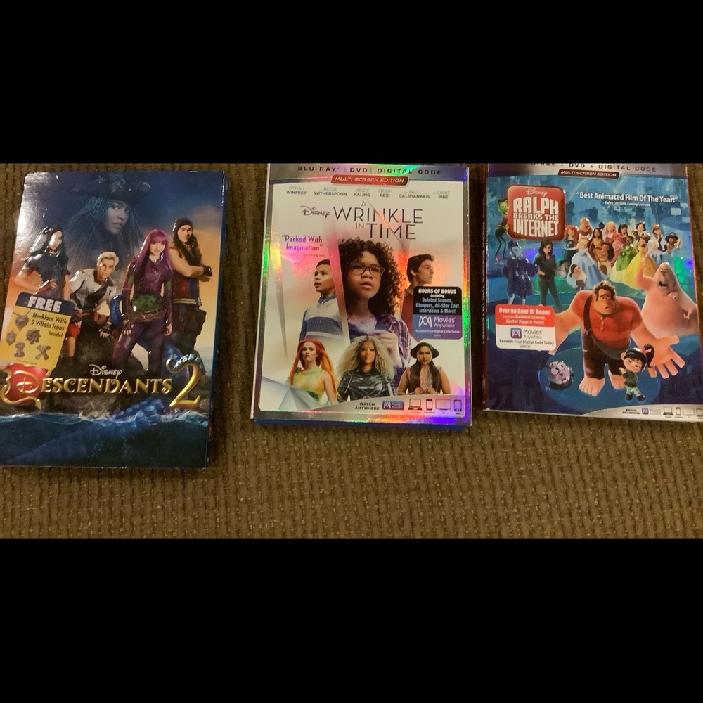 Disney movie bundle